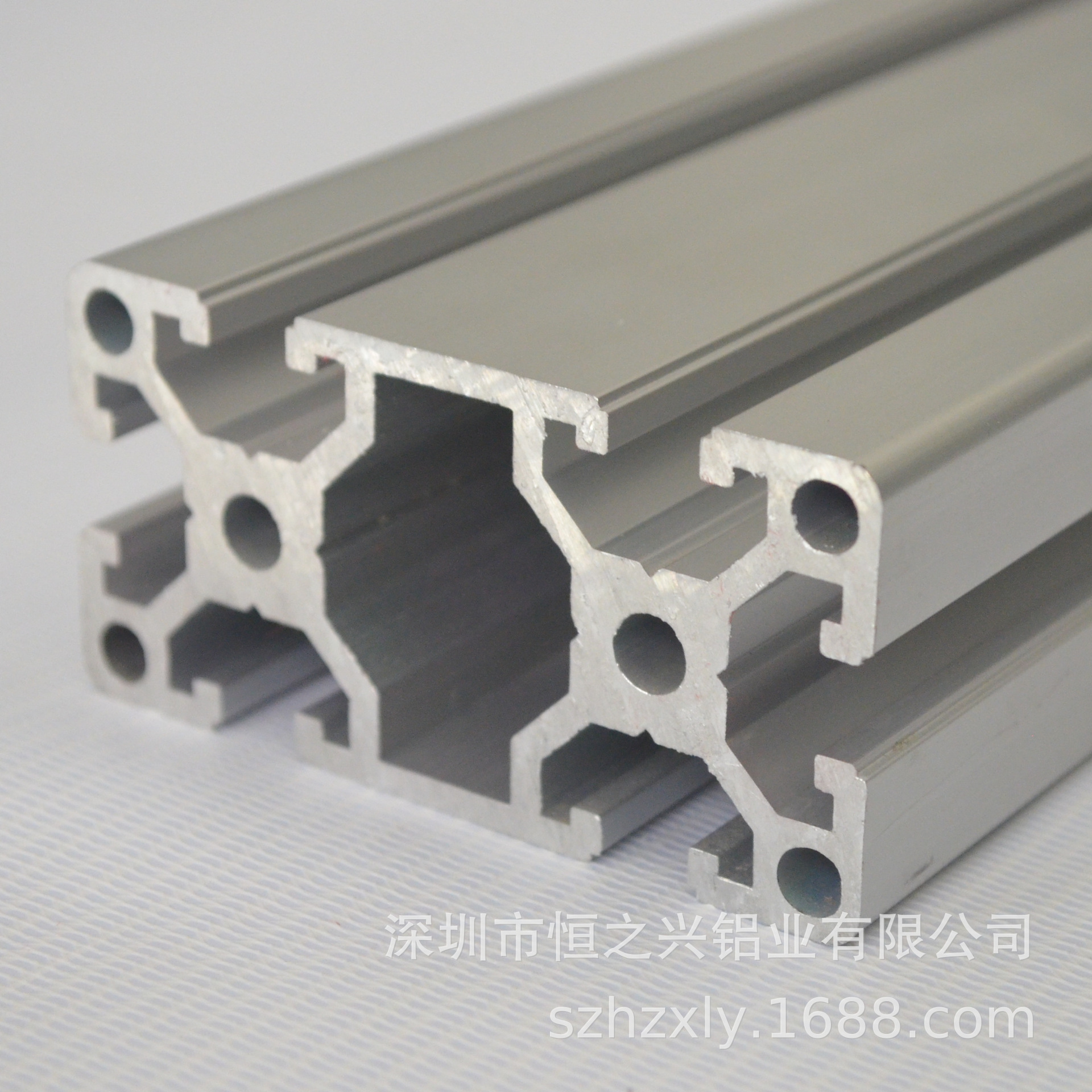 欧标铝材4080工业铝型材6063铝合金挤压型材40高硬度机架框架铝材