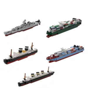 Конструктор MOC: корабль и боевой крейсер