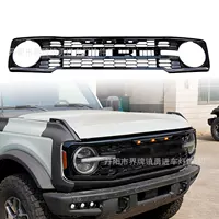 Применимо к Ford Lamma внедорожный BRONCO Китайская сетевая модификация с логотипом с сетчатым освещением 21-24