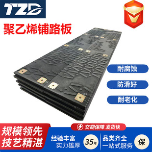 Polyethylene Paving Board, Non-Slip and Anti-Pressure Temporary Floor Mat, Quick Splicing and Disassembly, Special Subgrade Board for Large-Scale Events