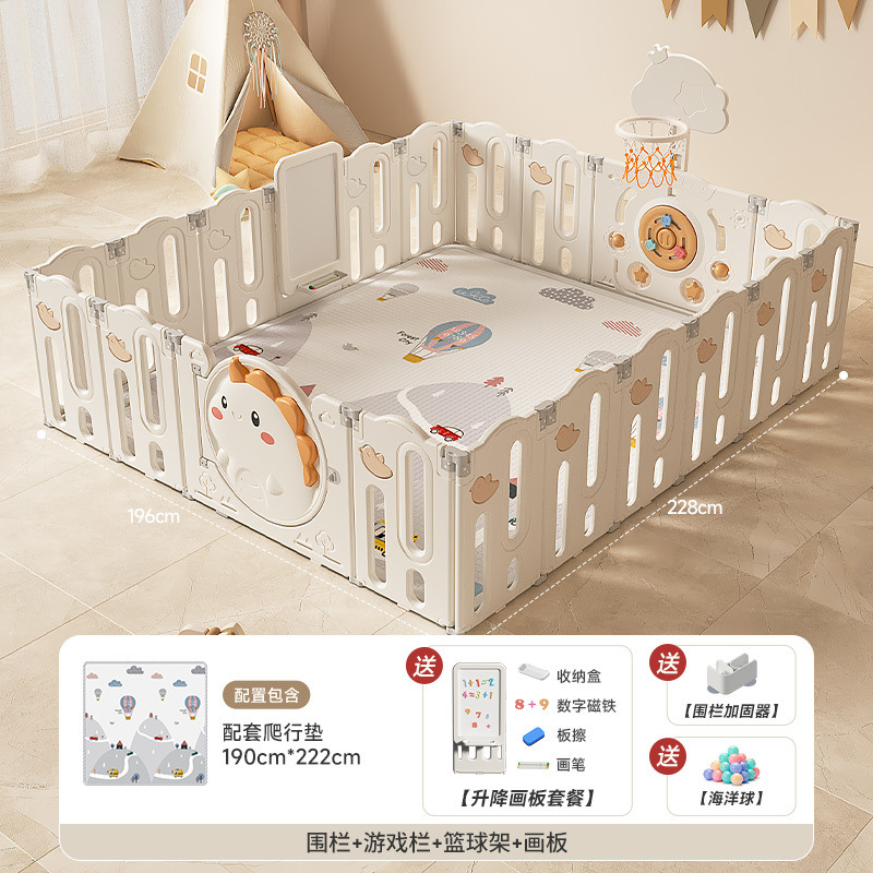 Baby juego valla valla protector de bebés esterilla de rastreo interior niños hogar sala de estar seguridad juguetes para niños pequeños