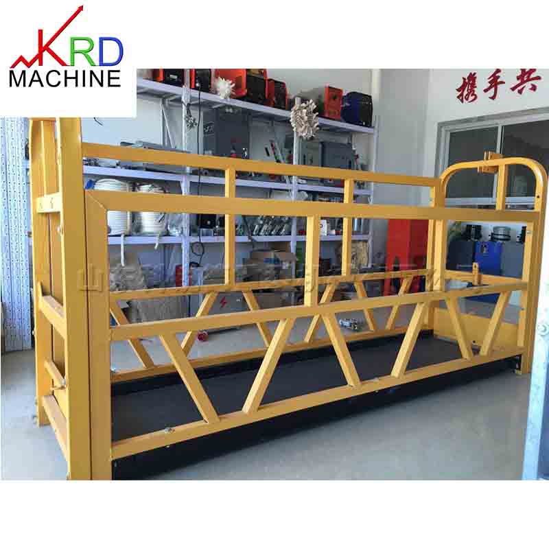 外墙装修高空工作升降吊篮 幕墙安装升降机 单柱双笼电动提升机