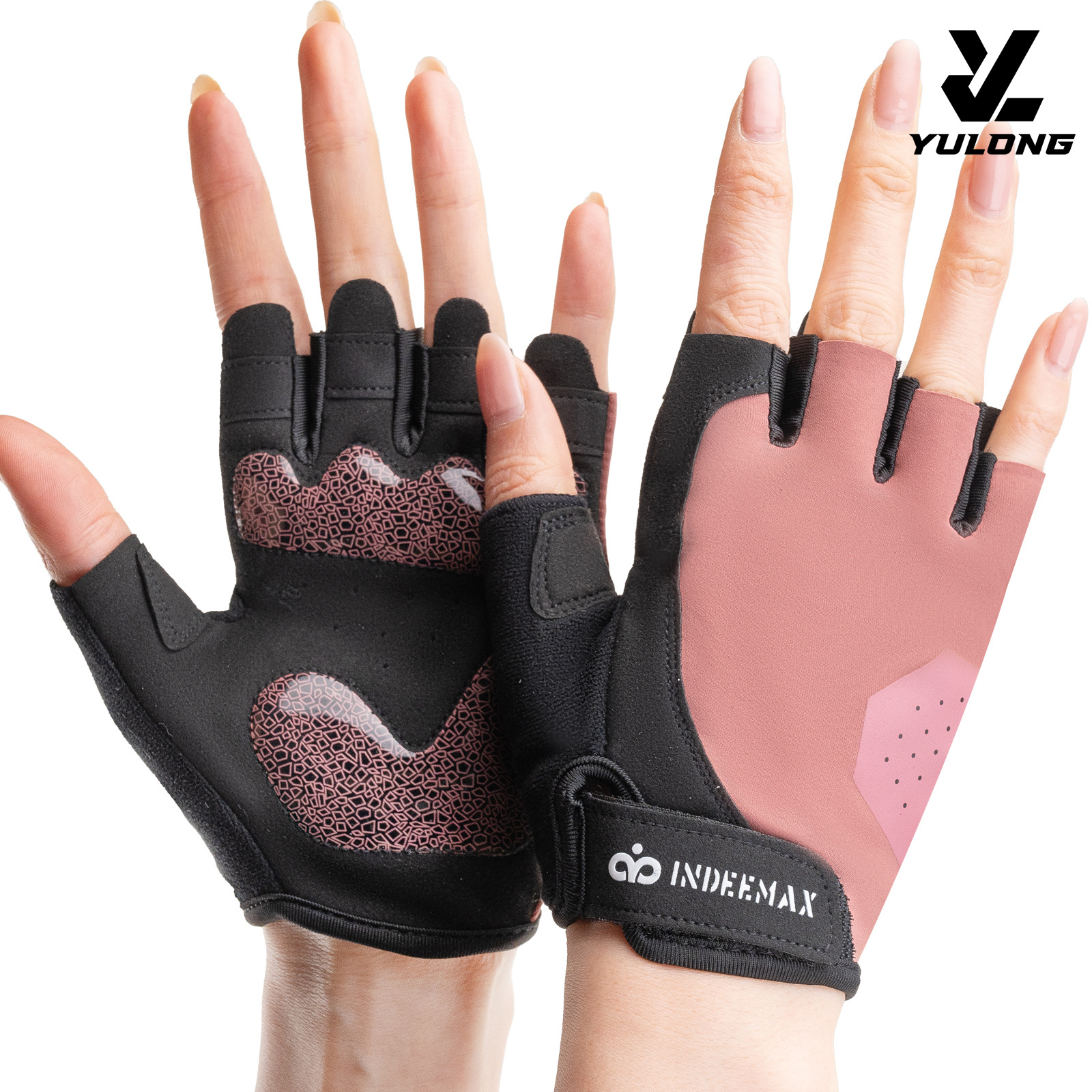 Fitness Gloves Weightlifting Equipment Hand Gloves Riding Sports Breathable Half-Finger Gloves Fitness Sports Gloves