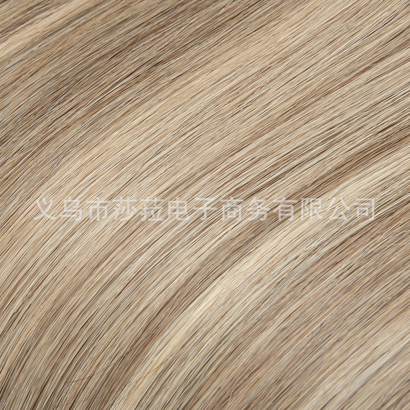 跨境手勾女长发仿真头皮真人发 中分直发轻薄自然全头套厂家批发|undefined