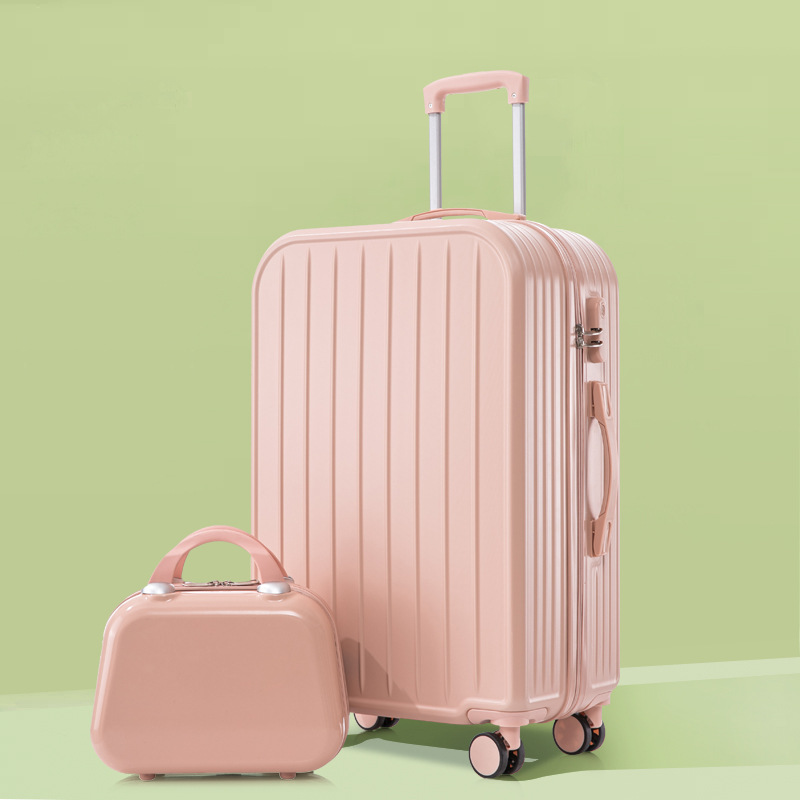 [Fábrica de selección estricta] maleta nueva gran capacidad de 20 pulgadas maleta de tracción de alta visualización maleta de embarque rueda universal