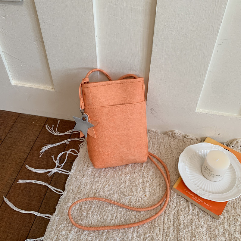 Fresco y dulce bolso de dopamina de moda diaria simple bolso de hombro nicho personalidad de tendencia de viaje bolso móvil