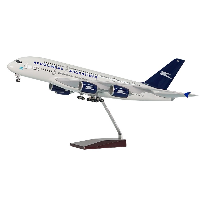 Emirates Scale 1:160 46cm A380 Emirates Modelo de avión de simulación ligera