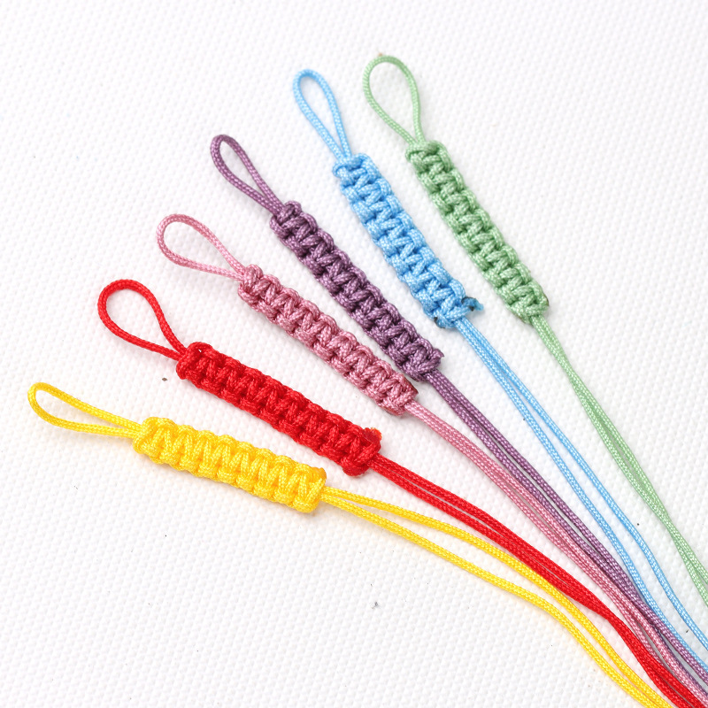 Flat knot pull ring hand-made No. 72 pull ring tie key chain lanyard pendant ring DIY coil jewelry accessories wholesale Flat knot pull ring hand-made No. 72 pull ring tie key chain lanyard pendant ring DIY coil jewelry accessories wholesale