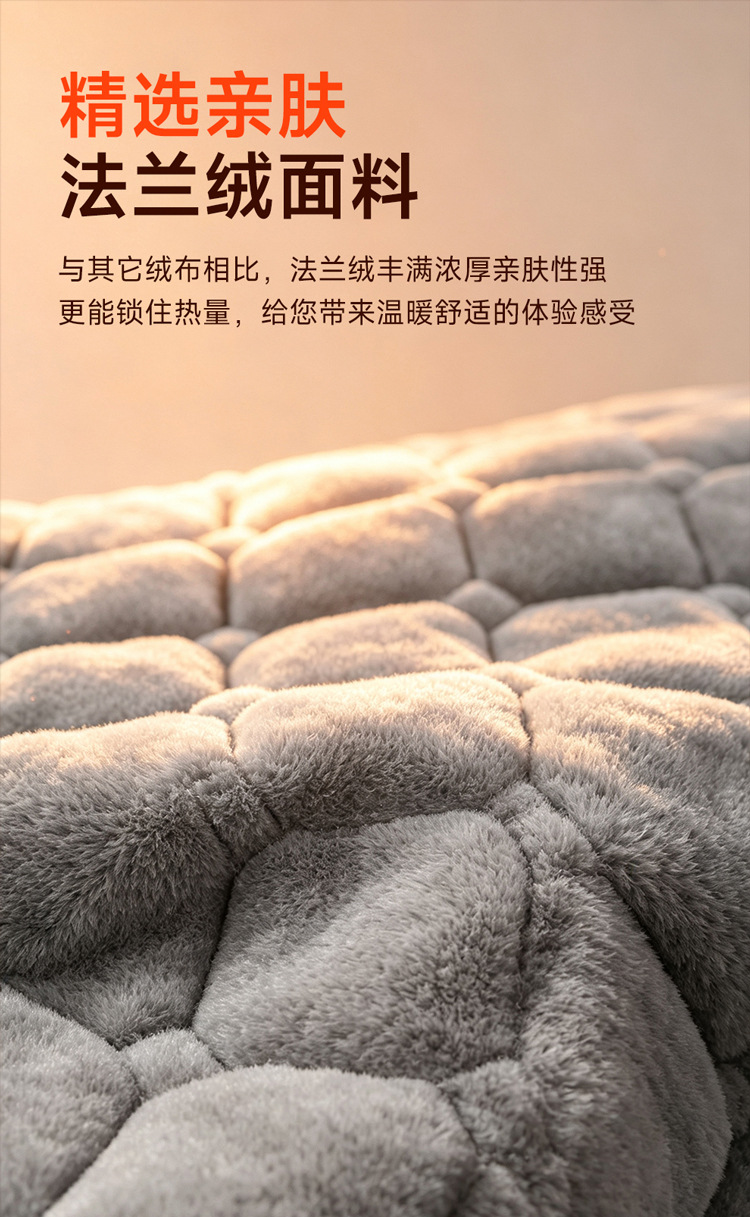 Car seat cushion made of memory foam, slow rebound, non-slip, suitable for long-term sitting, heated car seat cushion, warm plush heated seat cushion for winter