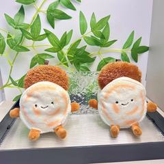 ネットの赤い西安の特色の野菜の肉の饅頭の創意のかわいいぬいぐるみの包みのかばんは飾って漫画のぬいぐるみを飾ります。
