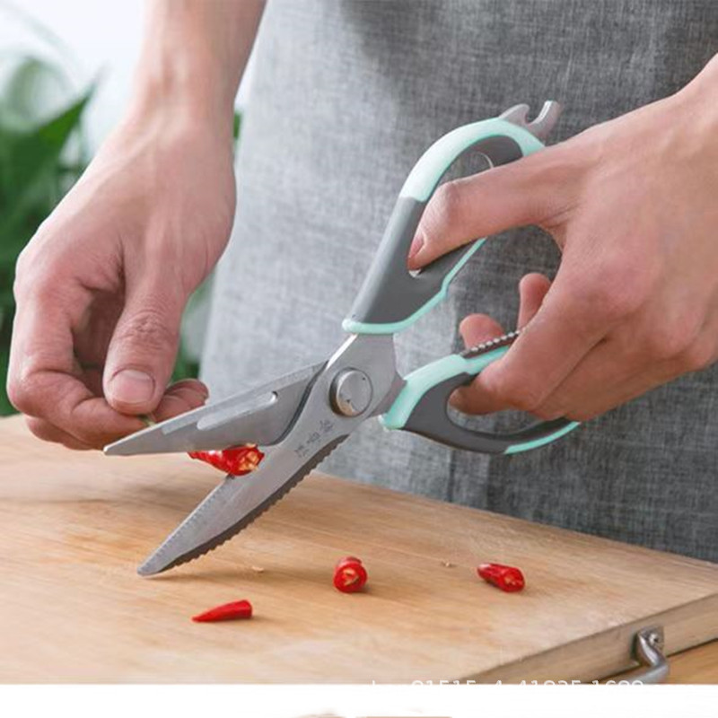 Wang Wuquan Multifunction Kitchen Home Use Chicken Duck Fish Nut Clip Bottle Opener Powerful Scissors 3300