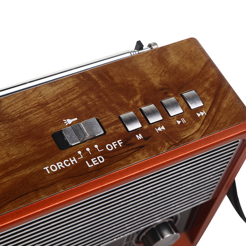 Cross-time Retro Multi-band Radio Wireless Bluetooth Speaker Creative Handheld Gift Portable Player