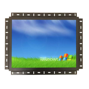 New 17inch Industrial Display Metal Shell Embedded Rack Lcd Screen High Brightness Upgradeable Touch Screen