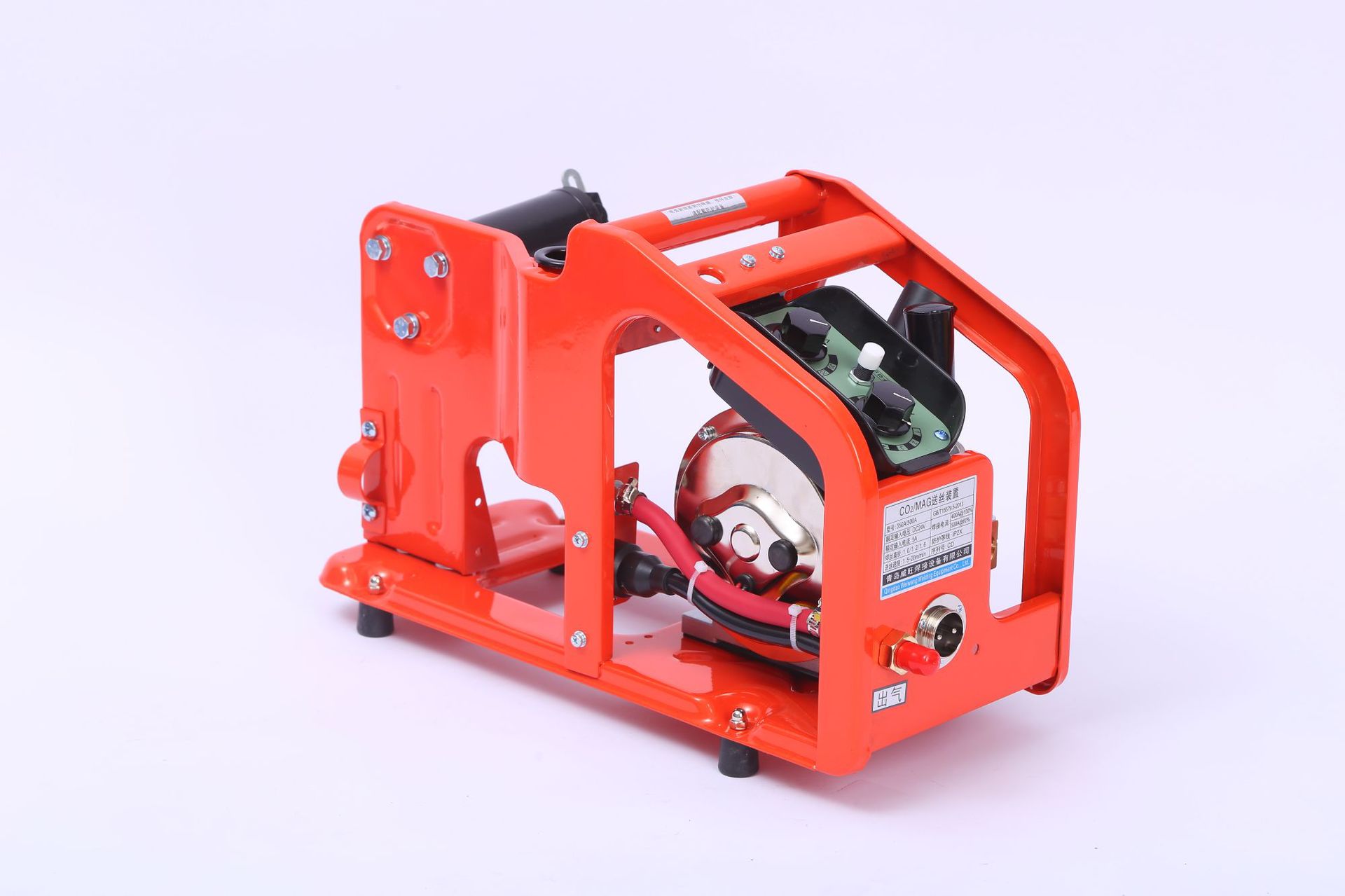 단일 드라이브 와이어 피더 (주황색)