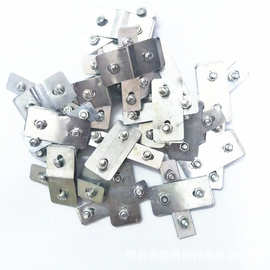 自行车车筐螺丝铁片 车篮安装螺丝车篮配件 车篮安装片