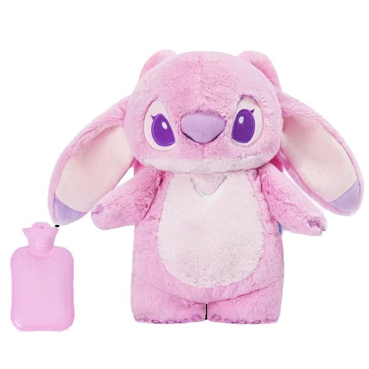 スティッチの湯たんぽアニメのぬいぐるみが手に入って注水袋を厚くして、厚手を押さえて、生理日を保護しやすい|undefined