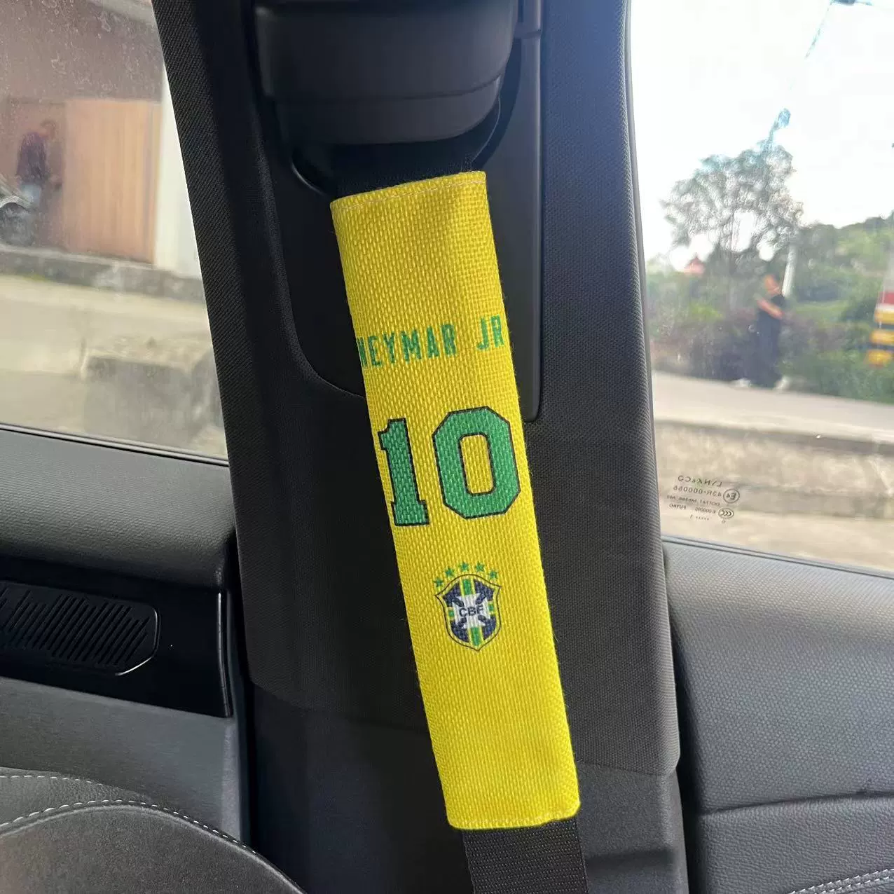 C romesineymar аргентинский футбольный ремень безопасности защитный чехол плечевой защитный чехол Автомобильные украшения для мужчин и женщин