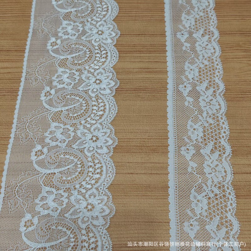 Sexy One-Sided Wavy Stretch Nylon Lace Skirt Neckline Intimates Intimates Pajamas Lolita Ready Stock