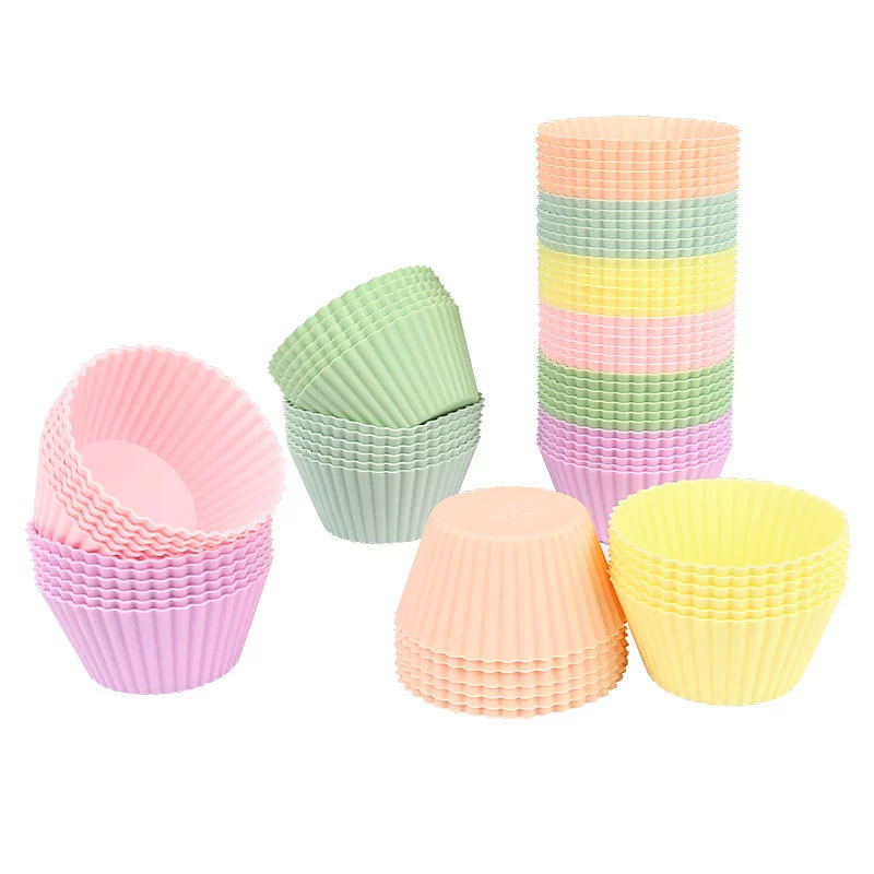 Silicone cake mold Silicone Mindin Cup Qifeng Cake Cup Pudding Cake Silicon Plastic Baking Cake Mold