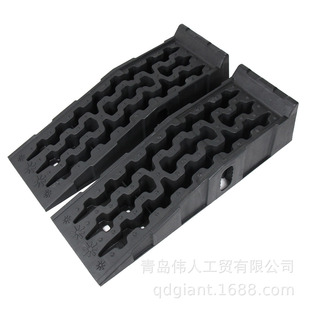 Jack partner load-bearing 5 tons plastic lifting ramp, used for car repair lifting height