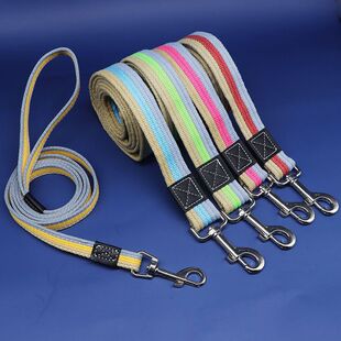 Canvas Rope for Pets Dog Walking Cat Professional Training Dog Rope Dog Traction Belt for Large, Medium and Small Dogs Dog Traction Rope
