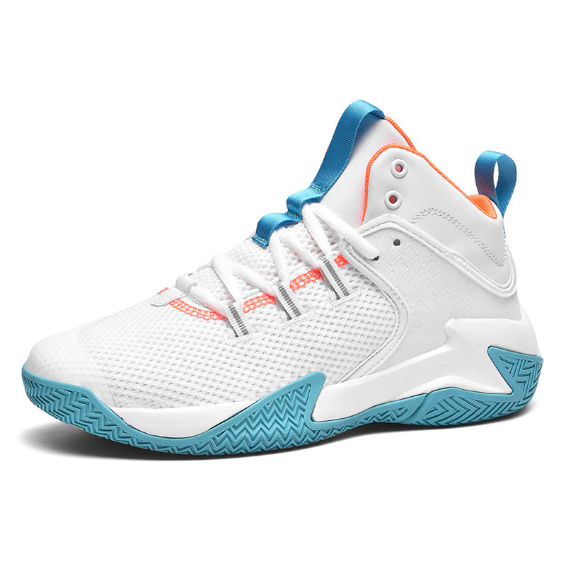 Baloncesto de gran tamaño para entrenamiento práctico de verano para hombres, zapatos de caña alta, resistentes al desgaste, que absorben los golpes,_voghion.com