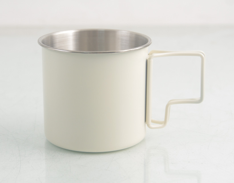 신형 8CM 마우스컵 오프화이트(뉴핸들)