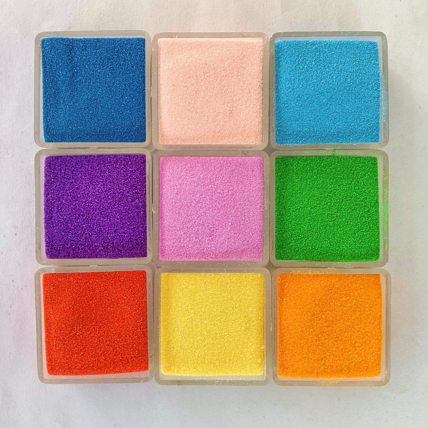 70色细彩砂 儿童表演沙画彩砂 婚礼庆典用染色彩砂