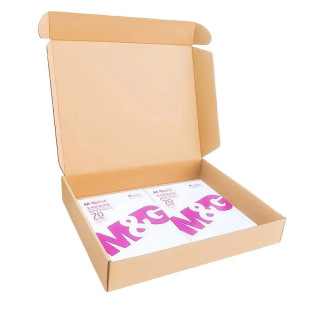 Extra Hard Airplane Box Thickened Packaging Courier Cardboard Box Square Ins-Style Packing Box In-Stock Packaging Box Airplane Box