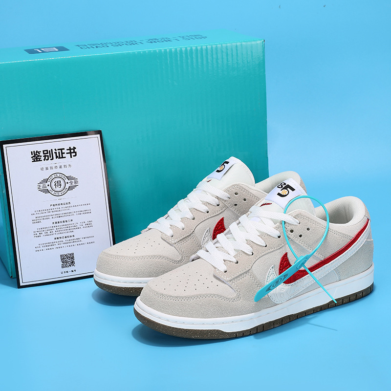 [Putian Factory] Aj Men's Shoes Dunk Black and White Panda Green Apple Shoes Aj1 Low-Top Casual Sneakers for Women