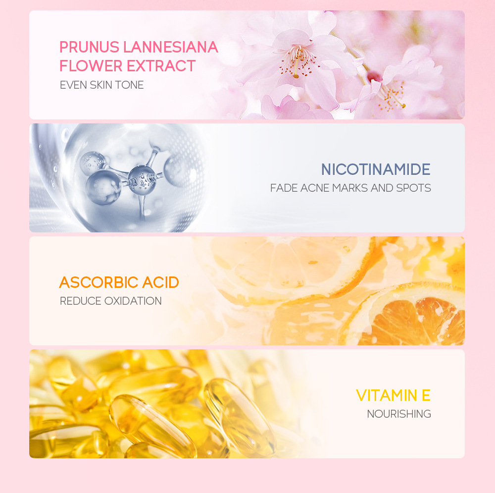LAIKOU Japanese Cherry Blossom Body Wash 200ml for Cross-border Moisturizing, hydrating and softening Skin Cleansing in stock undefined