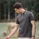 Men's high-end mercerized pearl cotton 7a antibacterial zipper POLO shirt daily leisure business commute all-match