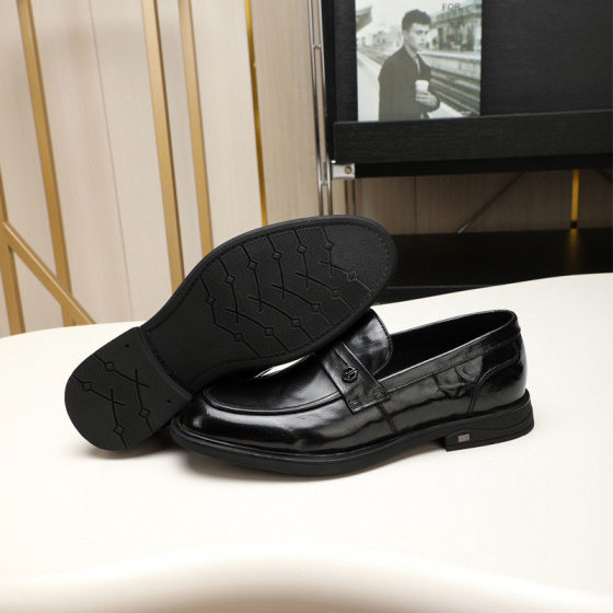 24 Autumn New Men's Business Leather Shoes Top Layer Cowhide Men's Shoes Fashion Trend Casual All-match Dress Shoes Wedding Shoes