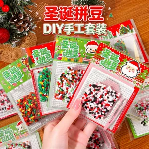 Набор для DIY-поделок из термобусин ёлочные подвески