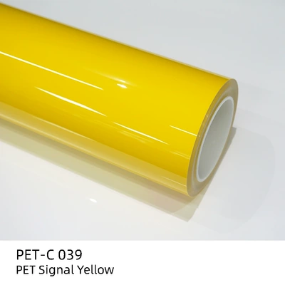 Auto Color Change Film — Film Tpu Super Bright Crystal - tpu-signal-yellow-152m15m