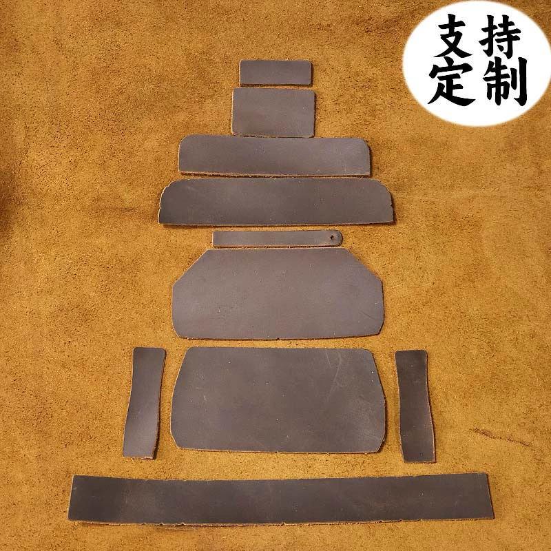 Заводская продажа Crazy Horse Кожа желтая кожа DIY ручной работы мелкие кожаные изделия в форме полоски кожи