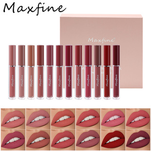 MAXFINE lipstick suit non-fading non-stick Cup Matte Lip Glaze