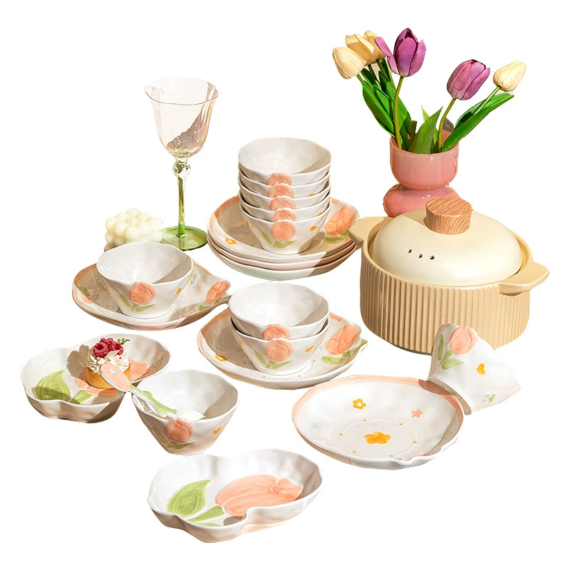 Creative ceramic tableware, three dimensional set, high quality kitchenware, new collection
