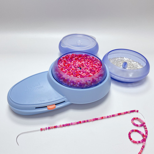 Amazon Foreign Trade Electric Bead Stringer Bead Threading Machine Quick Bead Threading Artifact Tool Bead Threading Bowl DIY Bead Stringing Machine