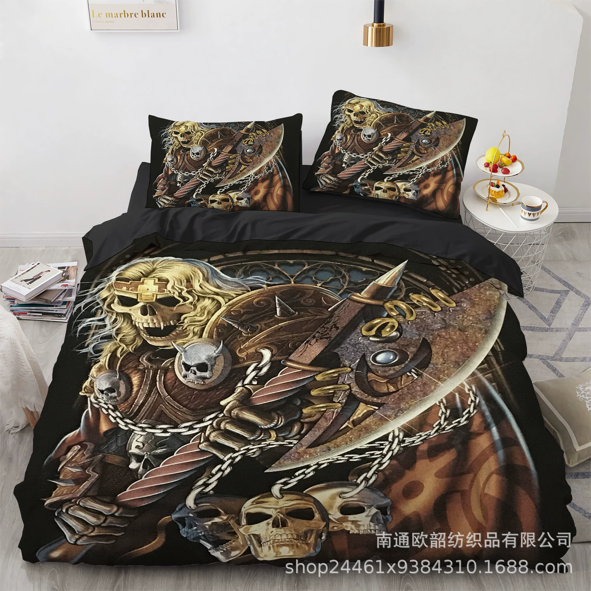 Set, bedspread, duvet cover, wish, Amazon, 3D, 3 piece set