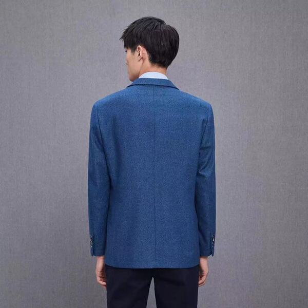 Autumn fashionable woolen casual keep warm suit