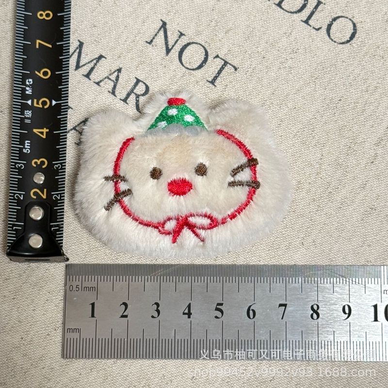 可爱甜美少女卡通凯蒂猫毛绒发饰围巾手套挂件胸针配件辅料配饰|undefined