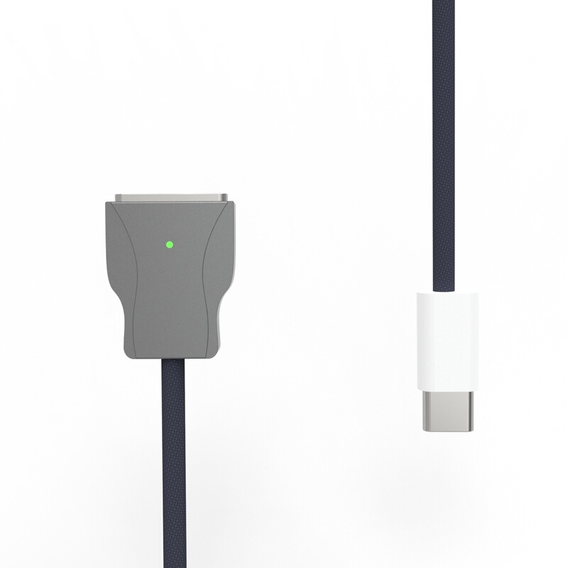 Cross-Border Usb-C to Magsafe3 Data Cable 140W Power Adapter Magnetic Mac Connector Charging Cable