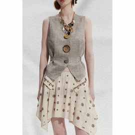 夏日绝美套装穿搭又酷又飒的穿搭休闲小香风上衣半身裙两件套女装