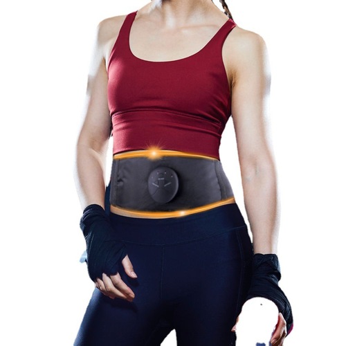 Smart Abdominal Massager PU Leather Waist Belt Fitness Equipment Smart Abdominal Trainer Lazy Person Abdominal Fat Reduction Device