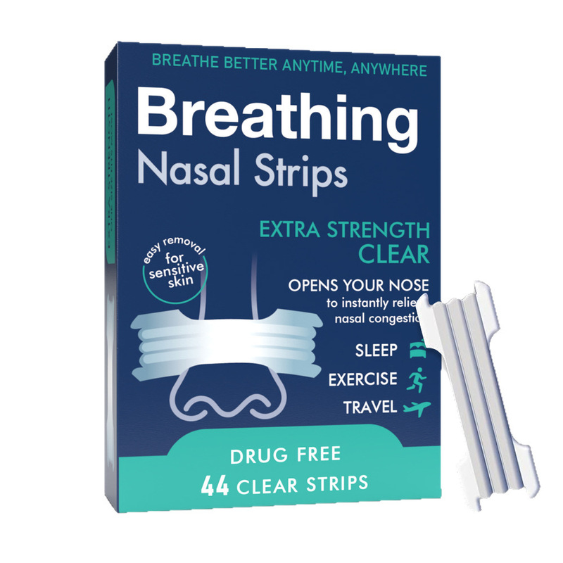 跨境爆款打鼾鼻条止鼾通鼻贴Nasal Strips止鼾口呼吸扩张条|undefined