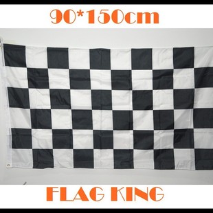 �F؛���l90*150cm 3*5ft �ڰ׸��� ِ܇�� Racing Checkered flag