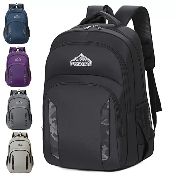 Business men's backpack, travel and leisure backpack for middle and high school students, business commuting large-capacity waterproof men's backpack