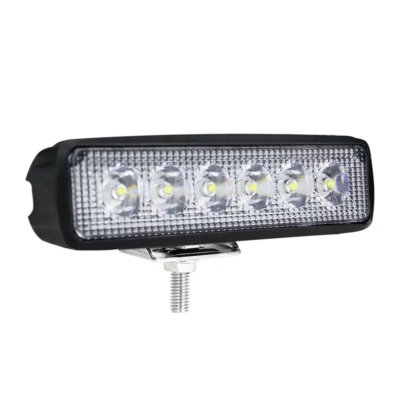 厂家直供汽车LED一字形6LEDABS款铺助灯越野车改装灯检修灯|undefined