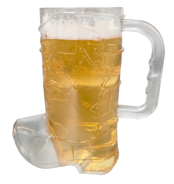 靴子杯 大号啤酒杯网红创意靴子玻璃杯果汁饮料啤酒杯个性